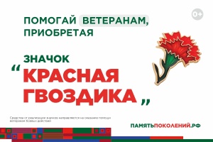 Маленький цветок – большая помощь ветеранам